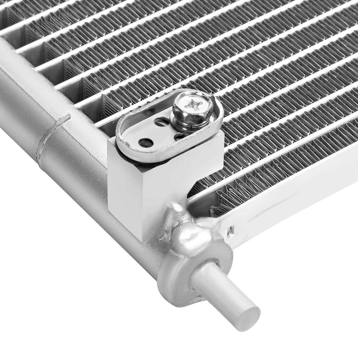 LEDKINGDOMUS AC Condenser Compatible with 2012-2015 Honda Civic L4 1.5L 1.8L 2.4L & 2013-2022 Acura ILX L4 1.5L 2.0L 2.4L, Replacement for OEM# 80110TR0A02, Heavy-Duty Aluminum, Leak Tested