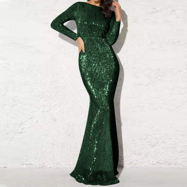 zanvin Evening Dresses for Women Womens Fashion Sequin Slip Dress