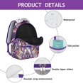 thumbnail image 4 of Paisley Gift Backpack for College - Waterproof Laptop Bookbag with Paisley Print, Stylish School Backpack for Teens & Adults, Durable Daily Bag, 4 of 6