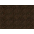 thumbnail image 1 of Ahgly Company Indoor Rectangle Patterned Black Bean Brown Area Rugs, 6' x 9', 1 of 1