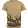 thumbnail image 1 of Running Deer Silhouette Mens T Shirt, 1 of 1