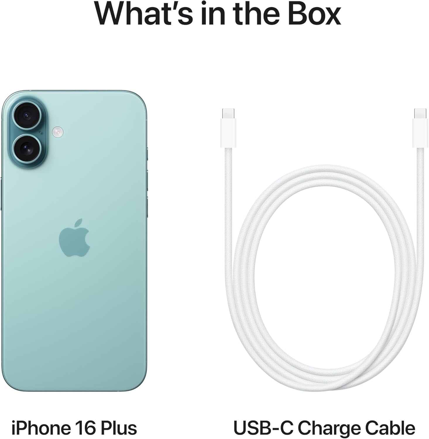 Restored Apple iPhone 16 Plus- Boost Mobile - 256GB Teal (Refurbished)