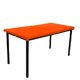 thumbnail image 1 of TecnoMöbel Mesa Infantil para Preescolar o Kinder, con Cubierta de Polipropileno de 60x80 cms. (Naranja), 1 of 1