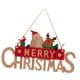 thumbnail image 2 of Letrero navideño para puerta, suministros para fiestas, recuerdos, decoración navideña para puerta de entrada, pared Estilo C, 2 of 9