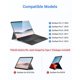 thumbnail image 2 of Teclado inalámbrico con funda tipográfica Omikamo para Microsoft Surface Pro 7 Plus 7/6/5/4/3, 2 of 8
