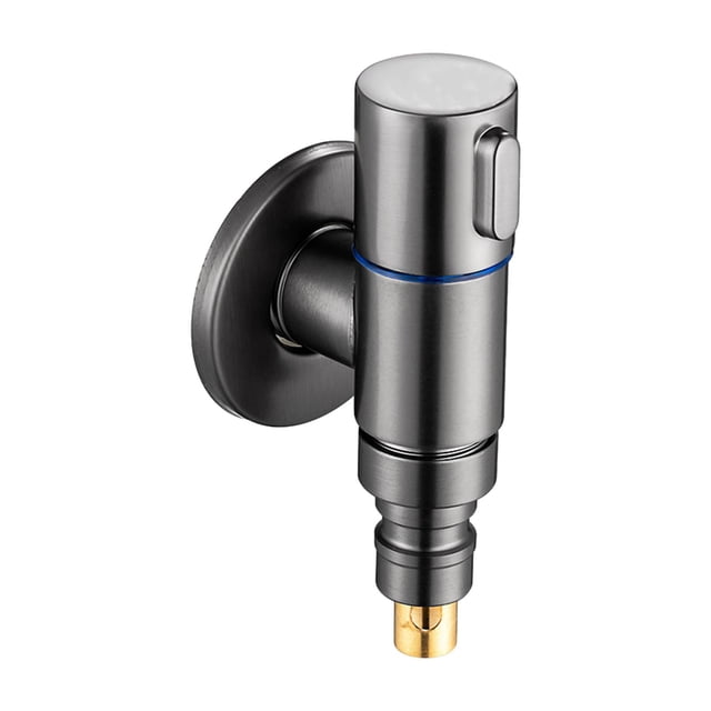 veasfak Stainless Steel Watering Tap Washing Machine Faucet Kitchen Faucet Toilet Faucet A