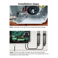 thumbnail image 4 of 200Kg Single Door Opener With Solar Panel, Automatic Swing Door Motor, Remote Control Actuator, Operator, Garage Yard Access Con ,Long Lasting, 4 of 10