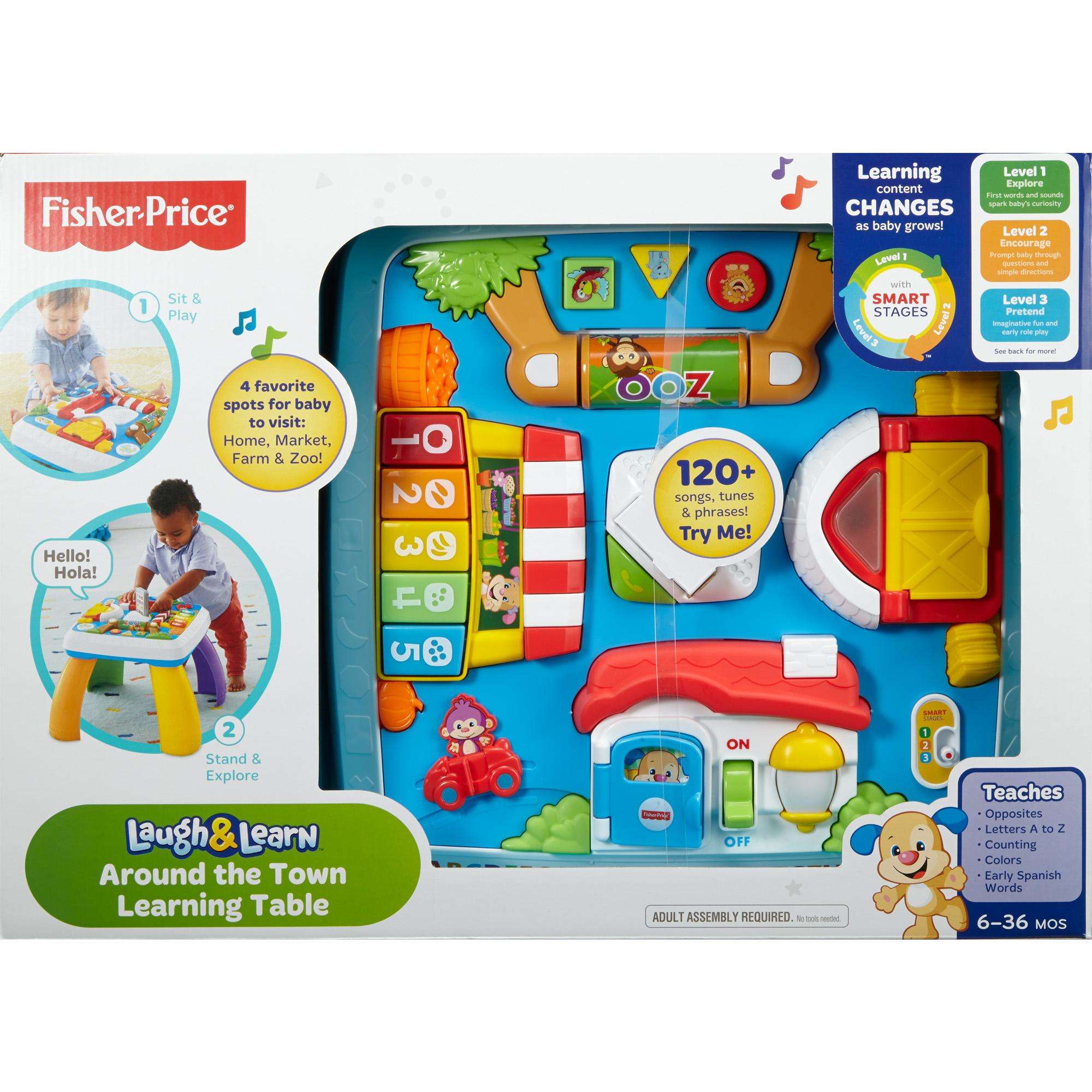 Buy Fisher Price Laugh Learn Around The Town Learning Table Online In Indonesia 49911345