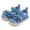 Blue, variant on Girls Ruffles Shoes First Walkers Shoes Summer Toddler Flat Sandals