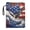 Bald Eagle with US Flag Background, variant on 1pcs Book Protector with Washable Classic Book Storage Bag with Handle for Friend Carrying Book Case