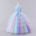 thumbnail image 3 of KAWELL Animation Dress for Girls Game Theme Costume Pageant Princess Party Birthday Long Gown Outfits, 3 of 5