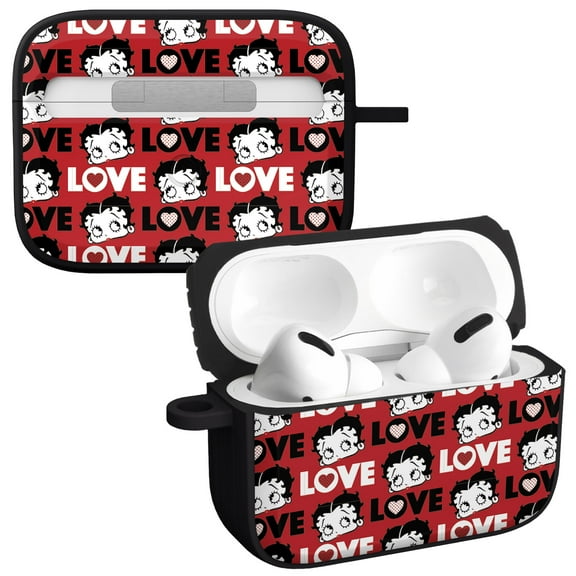 Betty Boop Classic HDX Case Cover Compatible with Apple AirPods Pro 1 & 2 (Love) by Affinity Bands