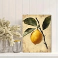 thumbnail image 2 of Qisvanset 12x16 Inch With Frame 2D Flat Wall Art Rustic Lemon Branch Botanical Farmhouse Kitchen Wall Decor, 2 of 8