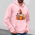 thumbnail image 2 of VBTAPA Men's Thanksgiving Hoodie Fall Pumpkin Gnome Graphic Prints Hooded Sweatshirt Loose Casual Kangaroo Pocket Hoodies Thankful Grateful Blessed Sweatshirts Pink M, 2 of 5