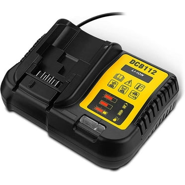 DCB112 Charger for Dewalt 12V-20V Lithium-Ion Battery DCB200 DCB205 DCB206