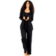thumbnail image 1 of Conjunto Pijama 3 Piezas Pantalón Top Camison Mujer, 1 of 5