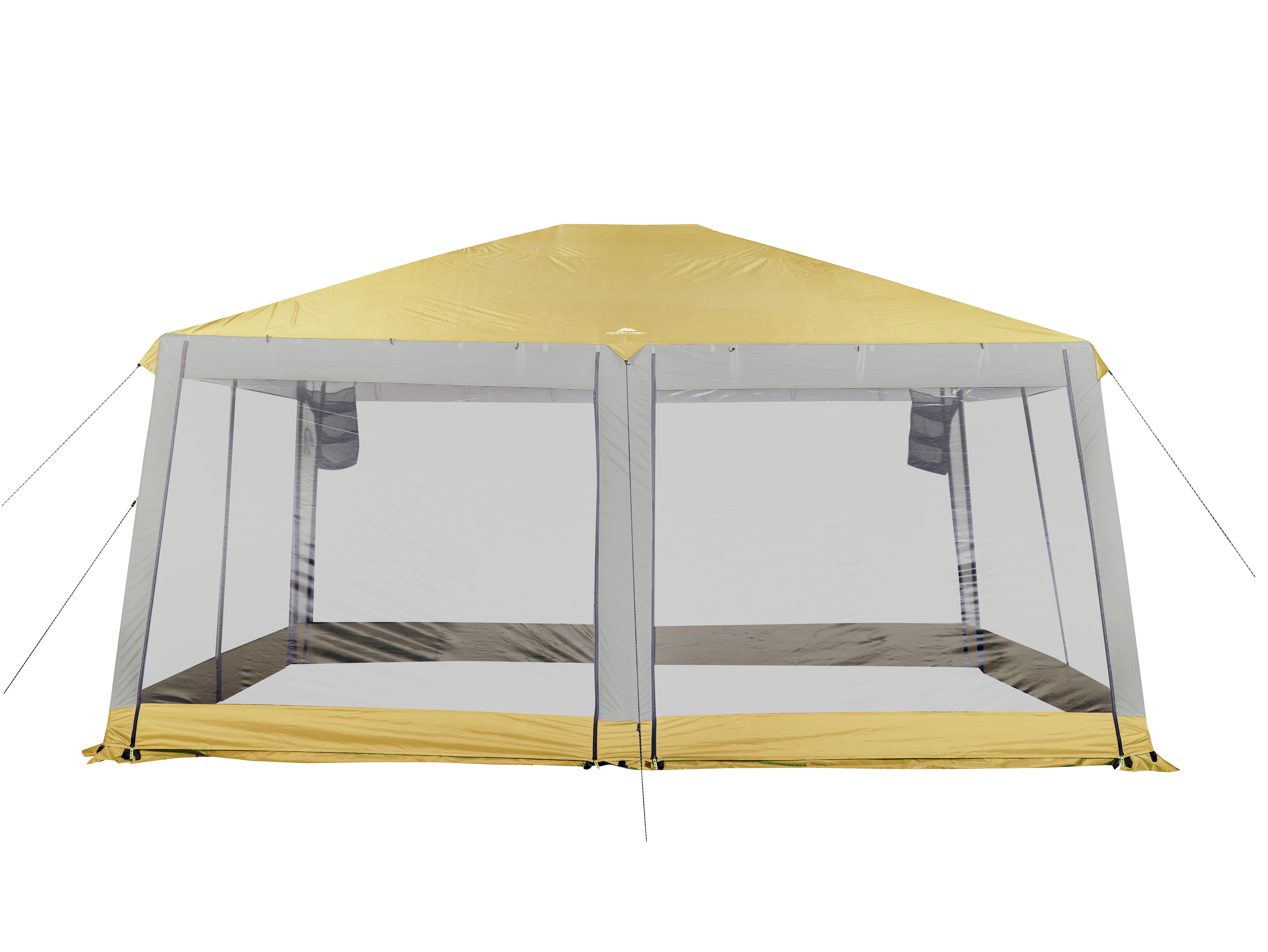 Ozark Trail Flat Creek 15' x 15' Grand Gazebo With Weather-Resistant Fabric and LED Lights