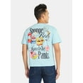 thumbnail image 3 of SpongeBob SquarePants Men's and Big Men's Graphic Tee with Short Sleeves, Sizes S-3XL, 3 of 5