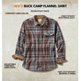 thumbnail image 2 of Legendary Whitetails Men's Buck Camp Flannel Shirt Long Sleeve Button Down 100% Cotton, 2 of 5