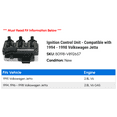 thumbnail image 2 of Ignition Control Unit - Compatible with 1994 - 1998 Volkswagen Jetta 1995 1996 1997, 2 of 2
