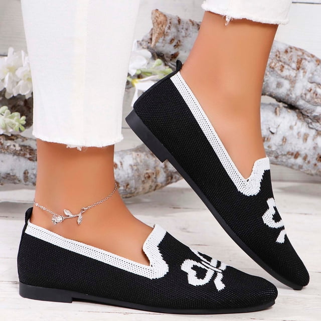 Mareep Mode Femmes Ventilées Décontractées Bout Rond Chaussures Décontractées Confortables Belles Chaussures Cadeau Liquidation