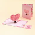 thumbnail image 5 of Valentine's Day 3D Pop-Up Greeting Card, Heart Cherry Blossom Tree Design with "LOVE" Accent, Romantic Up Card, Ideal Gift for Her/Him Anniversary Birthday Valentine's Day, 5 of 6