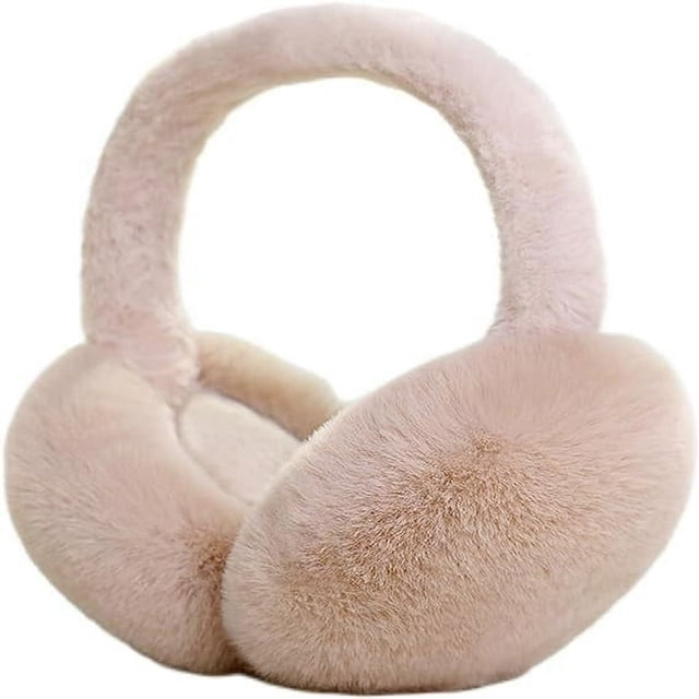 SUTENGDA Cache-Oreilles Moelleux pour Femmes Cache-Oreilles Pliables en Peluche pour Enfants Cache-Oreilles d'Hiver pour Filles Garçons Réchauffe-Oreilles pour Temps Froid