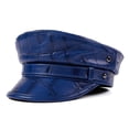 thumbnail image 1 of Casquette de Mode pour Femmes en Cuir PU Visière Béret Automne, 1 of 2