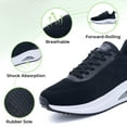 thumbnail image 4 of B BESUNEW Womens Walking Shoes | Arch Support Tennis Shoes | Fashion Sneakers for Casual Gym Workout US 5.5-11, 4 of 15