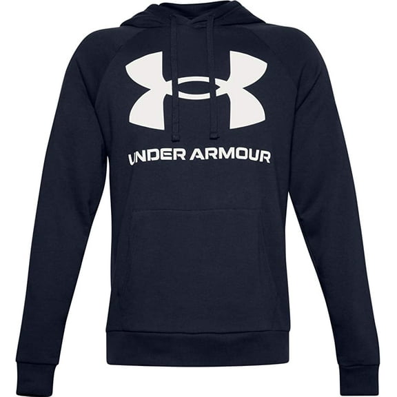 Under Armour Men's and Big Men's UA Rival Fleece Big Logo Hoodie, up to size 2XL