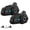 2pcs, variant on 1 Pack Motorcycle Helmet Headset Bluetooth Intercom 2-Way Communication System, 1000m Range, IP67 Waterproof