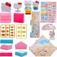 thumbnail image 4 of Sanrio Hello Kitty Figurines d'Anime Ensemble de Jouets Histoire de Coin de Rue Ensemble de Magasin de Commodité Jouets pour Filles Jouets d'Action Cadeaux, 4 of 7