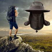 Comy Outdoor UV Protection Sun Hat Visor Neck Cover Flap Cap ,360? Solar Protection UPF 50+ Sun Cap ,for Hiking Fishing