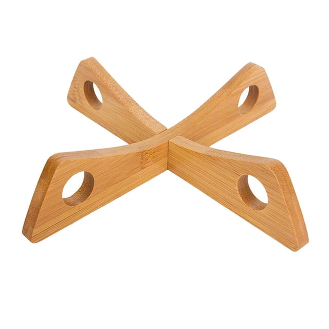 Práctico Antideslizante Del Cojín Del Soporte De Tablemat Del Aislamiento Manteles Individuales De Bambú SM SunniMix Tapete de mesa extraíble