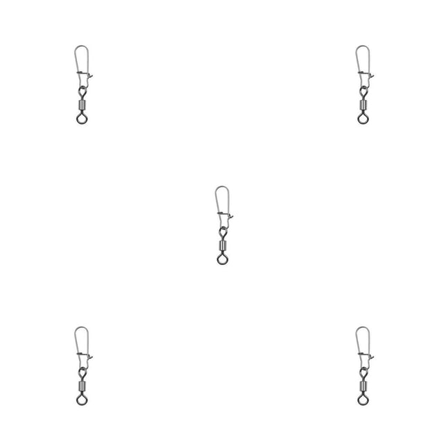 Paquete de 10 pines de conector de pesca Greeniant acero inoxidable Type2 NO2