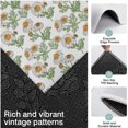 thumbnail image 3 of Light Gray Daisy Flower Pattern Kitchen Rugs Sets Of 3,Kitchen Runner Rugs Non Skid Washable,Decorative Kitchen Floor Mats for Kitchen,Sink,Laundry,17"x30"+ 17"x47" + 17"x59", 3 of 6