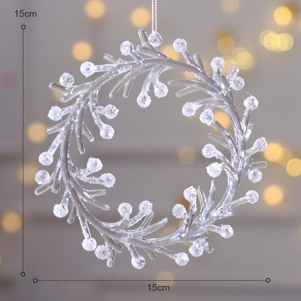 Décorations De Noël En Forme De Flocons De Neige à Suspendre Avec Corde Pour Fête, Fenêtre, Porte, Plafond, Sapin (Doré