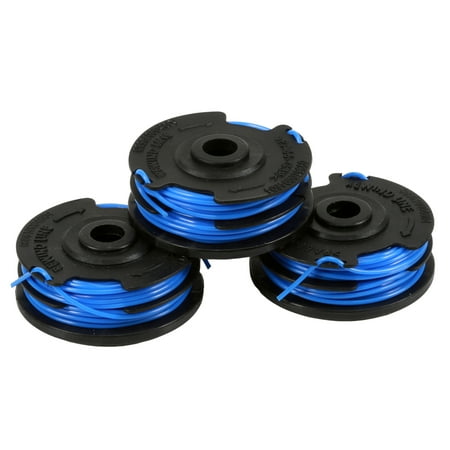 trimmer replacement string line dual greenworks spool inch pack hyper tough spools trimmers twisted