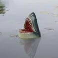thumbnail image 5 of Simulated Shark & Hippo Head Yard Pond Decoration Animal Floating Decoration A8, 5 of 9