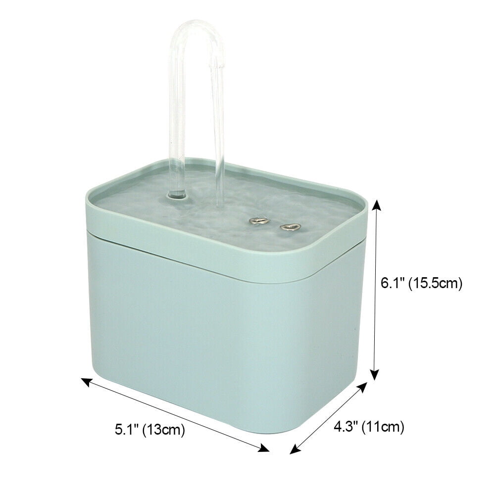 Pet Artist 1.5L Pet Water Fountain Cat Dog Automatic Electric Drinking Bowl Dispenser Dishes
