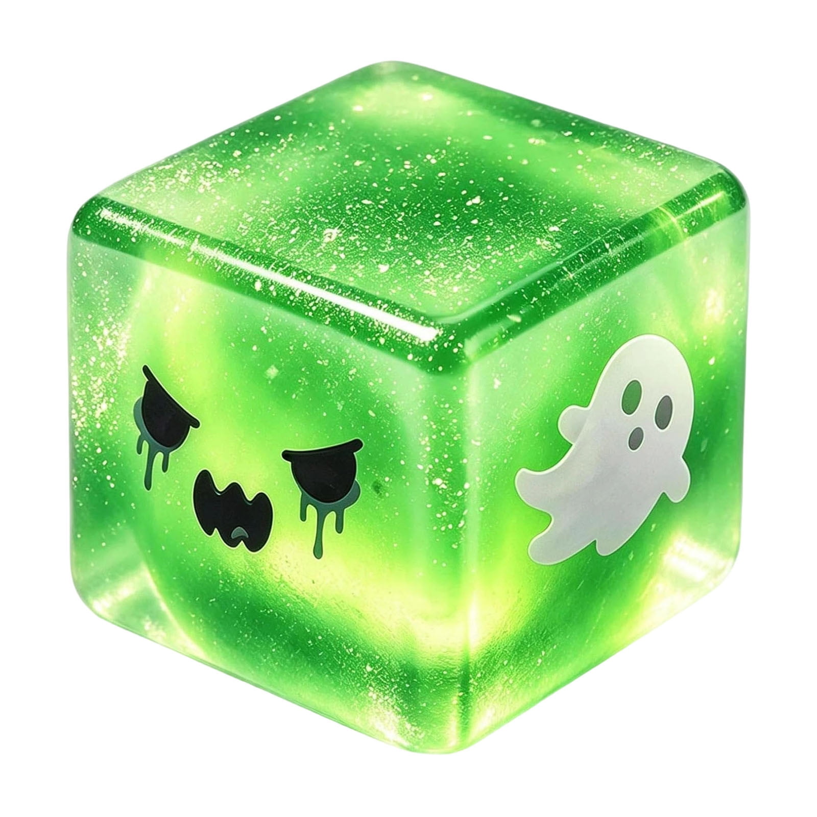 Halloween Cube Sensory Fidget Toy Squishies Rising Sensory Stress Relief for All Ages Desk Decor Birthday Present Gift for Kid