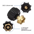 thumbnail image 6 of Outdoor Propane Cylinder Adapter 1lb Bottle Connector Camping Stove Grill Accessory, 6 of 7
