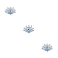 thumbnail image 1 of Yuarrent Cristal flor de loto minerales pisapapeles cristales flores colección decorativa para recuerdos fiesta en casa azul Type1 NO1, 1 of 6