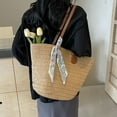 thumbnail image 5 of STYLAGO Woven Beach Bags for Women Summer Straw Bag Woven Straw Tote Bag Large Capacity Shoulder Handbags, 5 of 7