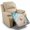 Seashells Starfishes Beach, variant on ZIATUBLES Pastel Butterfly Print Recliner Chair Slipcover, Anti-Slip Washable Furniture Protector for Reclining Couch Seat Cushion, Pet Dog Cat Friendly Living Room Decor Accessory