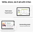 thumbnail image 3 of Restored Samsung Galaxy Tab S10 Lite 10.9" 256GB Wi-Fi w/ S-Pen Lite Silver, 90Hz IPS LCD, Lite Silver, 8000 mAh battery -  SM-X400NZSEXAR, 3 of 7