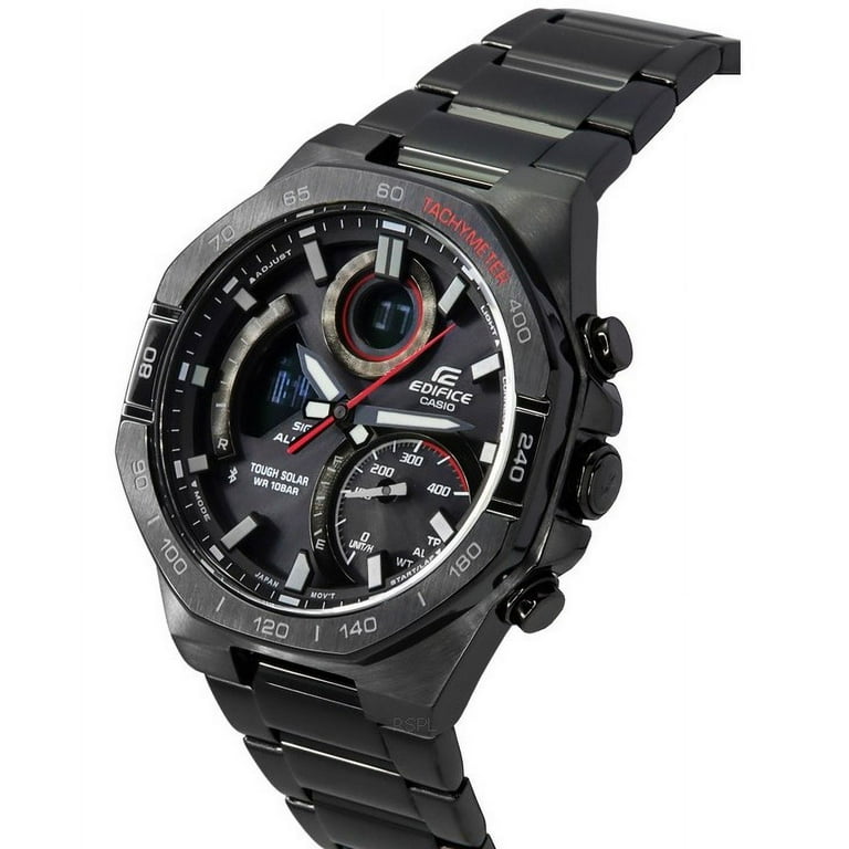 Casio Edifice Analog Digital Mobile Link Black Dial Tough Solar
