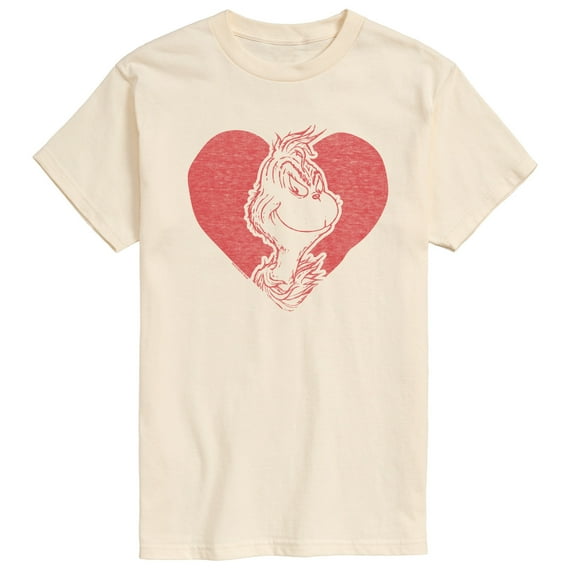 The Grinch - Grinch Heart - Men's Short Sleeve Graphic T-Shirt
