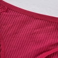 thumbnail image 6 of Vivianyo HD Womens Underwear Soft Cotton Hipster Panties Breathable Briefs Red, 6 of 6