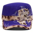 thumbnail image 1 of TopHEETWEAR PULSO ANIMAL CRUCHO CRUCHO ANIMIENTO CAVET CAPE - PURPLE CHL Sombrero de cadete, 1 of 2